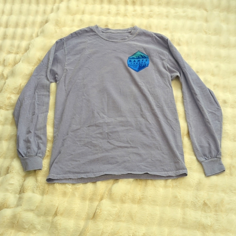 Gray Long Sleeve Tee